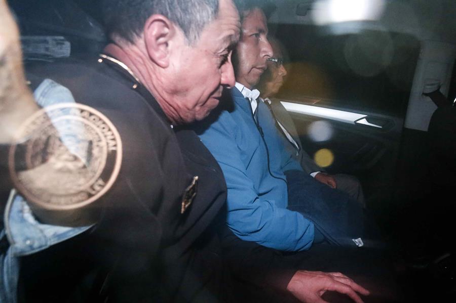 Trasladan a Pedro Castillo a la cárcel donde está Alberto Fujimori