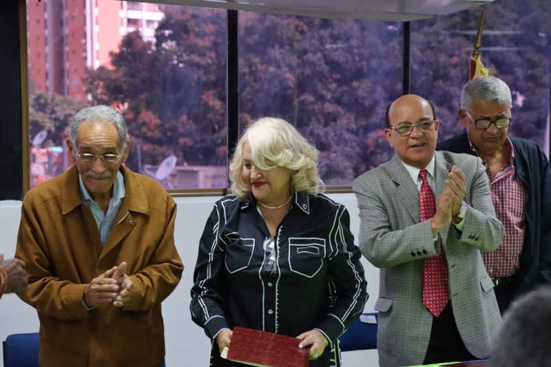 Carmen Terasa Márquez presidenta de la FVM (Mairet Chourio)