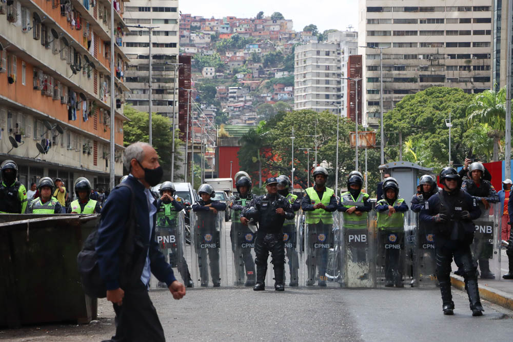 Protesta de trabajadores públicos- 30 de enero (Mairet Chourio)