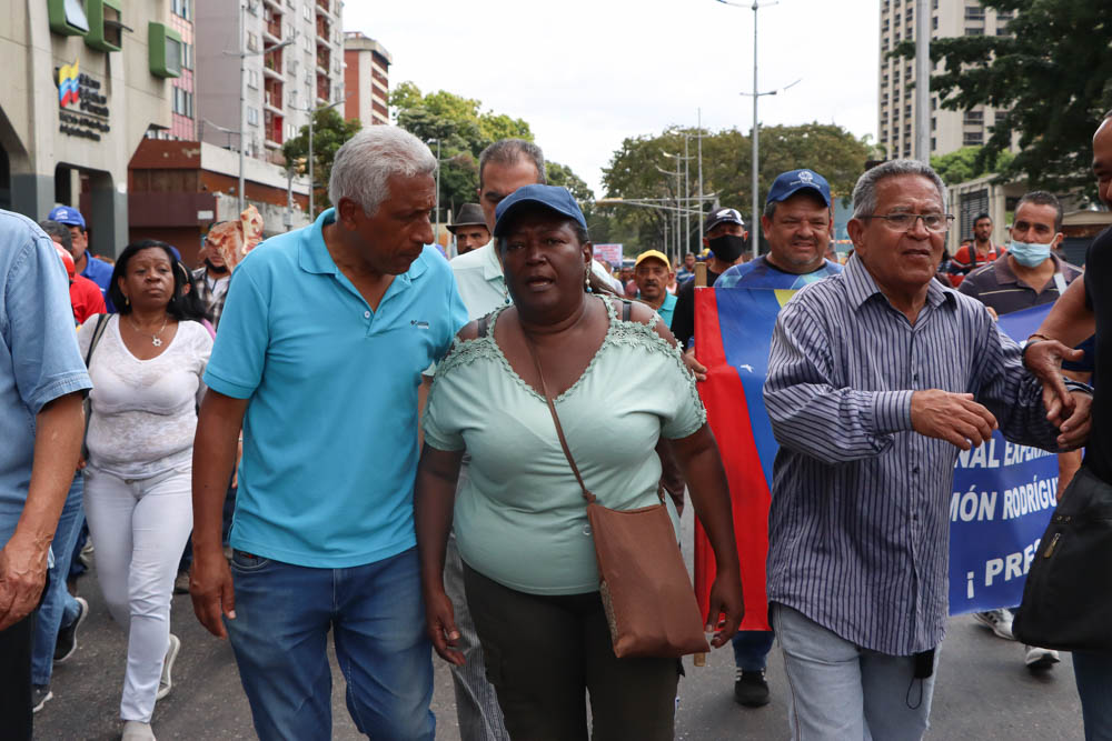 Protesta de trabajadores públicos- 30 de enero (Mairet Chourio)