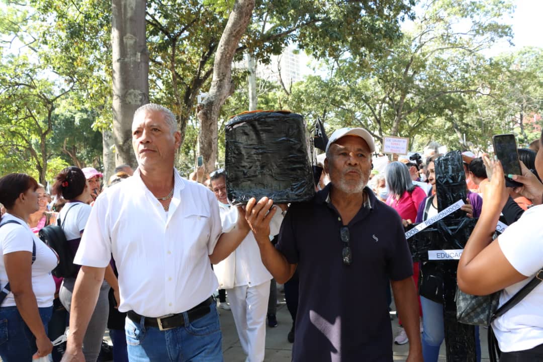 Protesta de trabajadores públicos- 11 de enero 2023 (Mairet Chourio)