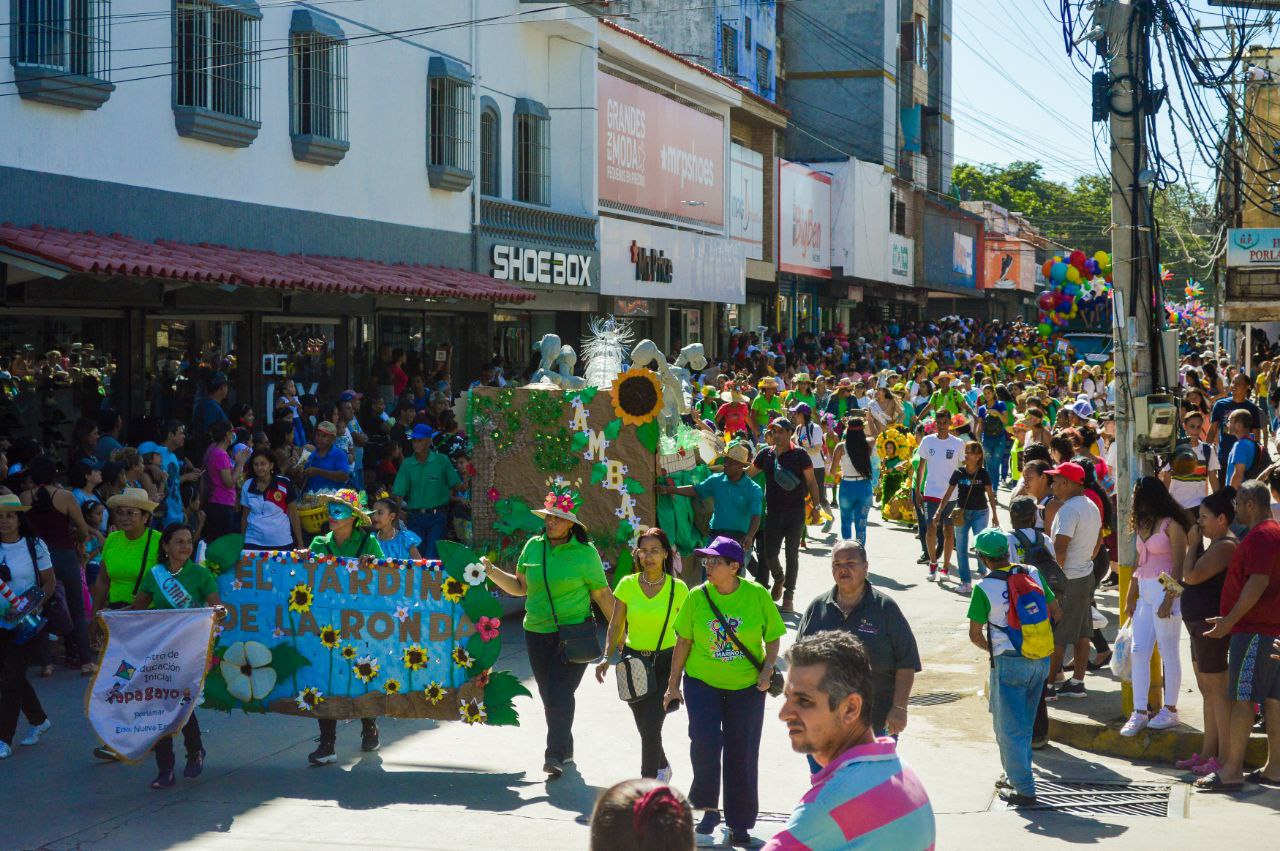 Porlamar y Maturín dieron inicio al carnaval con desfiles infantiles