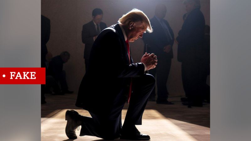 Donald Trump: cómo detectar imágenes creadas por inteligencia artificial como las fotos falsas del arresto del expresidente