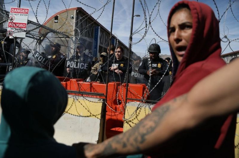 La tensión que viven Ciudad Juárez y otras ciudades fronterizas del norte de México por los migrantes que no pueden entrar a EE.UU