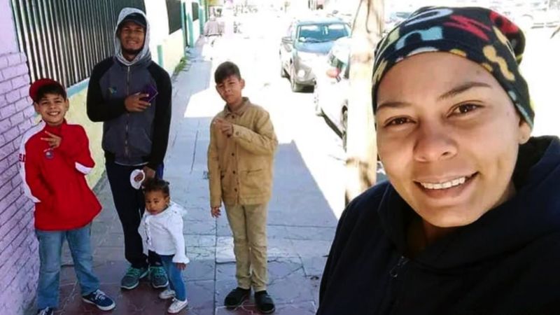 "Vinimos con tres hijos desde Venezuela buscando una vida mejor y casi pierdo a mi marido en el incendio de Ciudad Juárez"