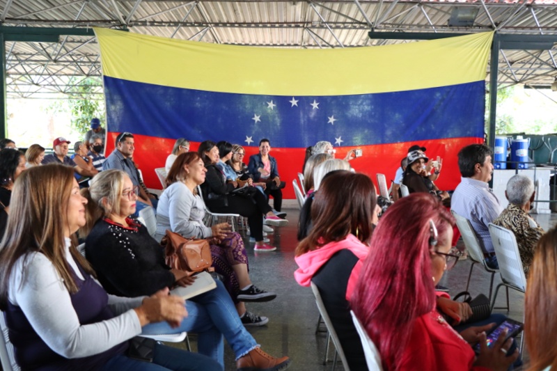 Campaña de Salario Digno Venezuela con dirigentes sindicales (Mairet Chourio)