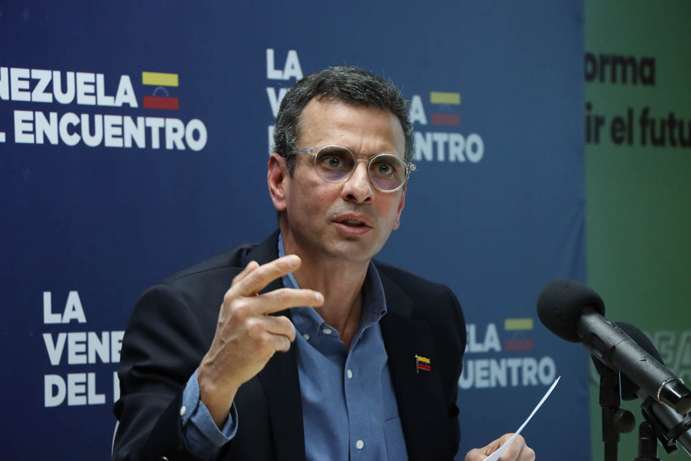 Henrique Capriles- candidato por PJ a las primarias (Mairet Chourio)
