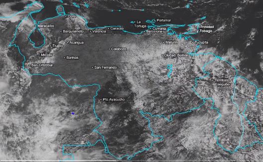 Inameh asegura cielo despegado en gran parte del país este lunes