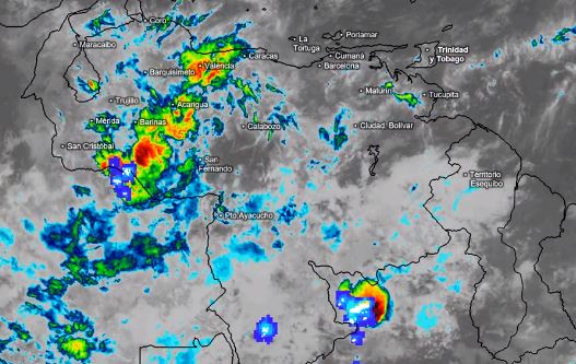 Este viernes continúa inestabilidad atmosférica sobre el Caribe venezolano