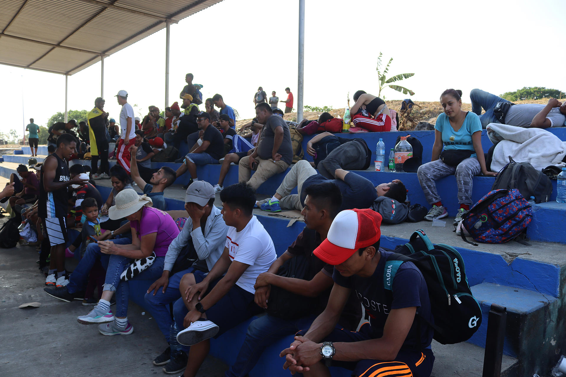 Inseguridad frena primera caravana de migrantes del año en sur de México