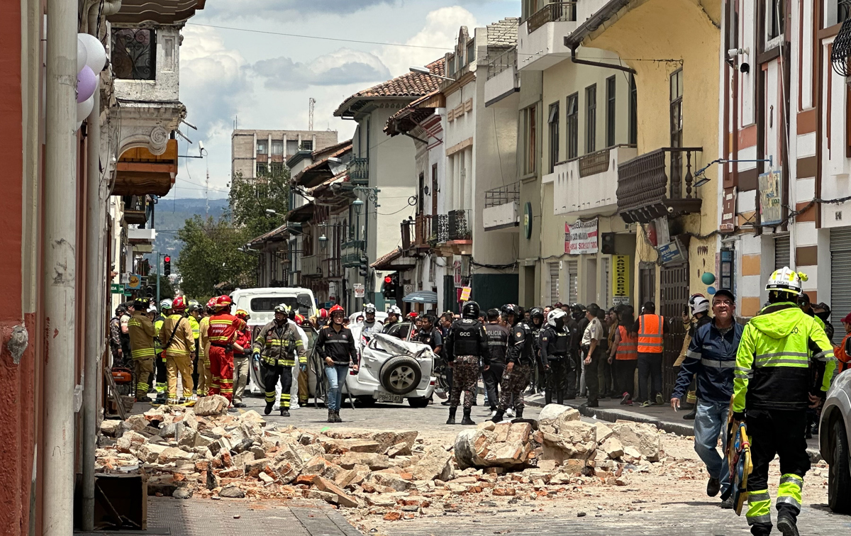 Sismo de magnitud 6,5 se siente en el sur de Ecuador y el norte de Perú