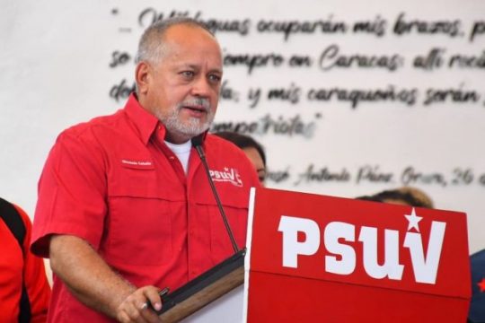 Diosdado Cabello sobre Guaidó: su partido le quitó la candidatura y tuvo que huir