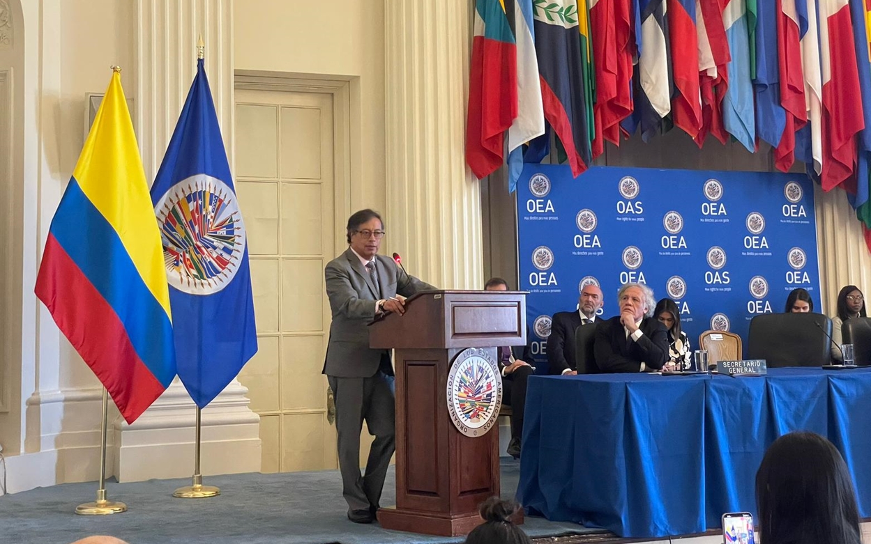 Gustavo Petro en la OEA