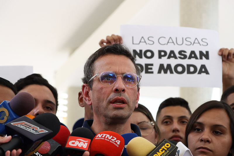 Henrique Capriles se reúne con la Comisión Nacional de Primaria (Mairet Chourio)
