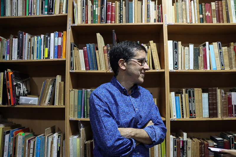 Ignacio Alvarado fundador de Museo del Libro (Mairet Chourio)