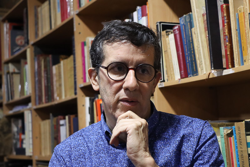 Ignacio Alvarado fundador de Museo del Libro (Mairet Chourio)