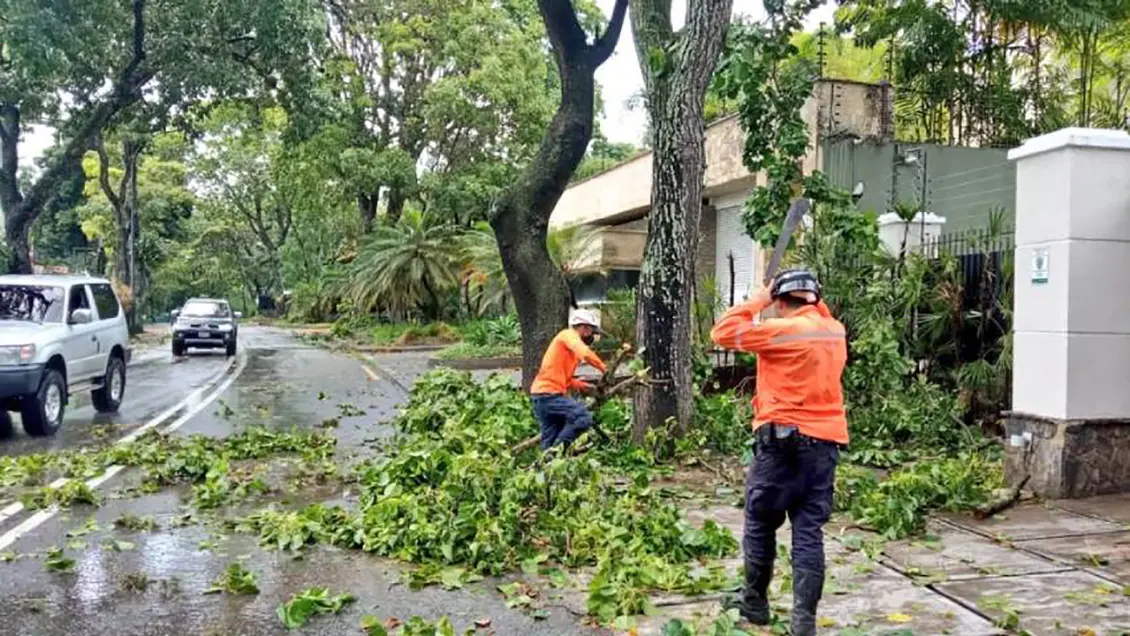 Lluvias en centro, occidente y sur de Venezuela este 17 de abril
