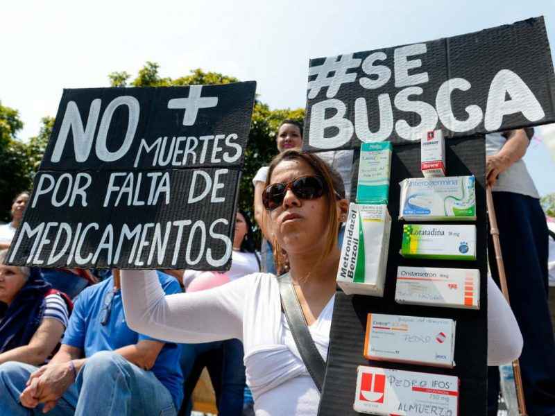 escasez de medicamentos