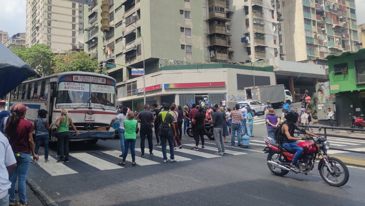 protesta avenida baralt