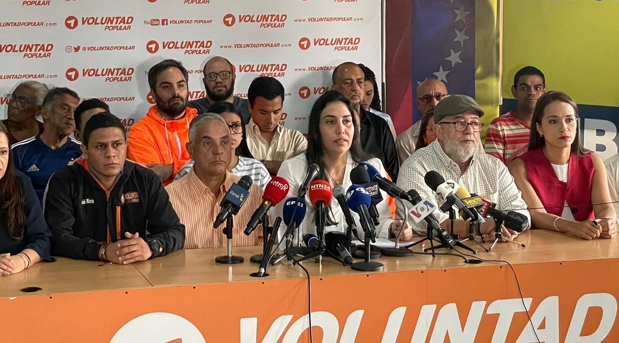 Rueda de prensa Voluntad Popular