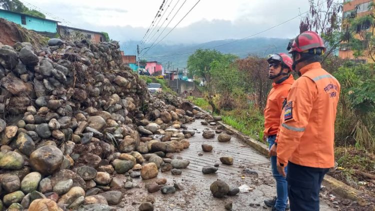 Seis municipios en Táchira afectados por lluvias
