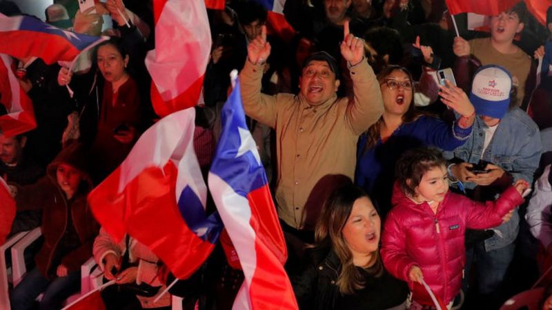 La derecha logra una amplia victoria electoral en Chile y comandará el proyecto de la nueva Constitución
