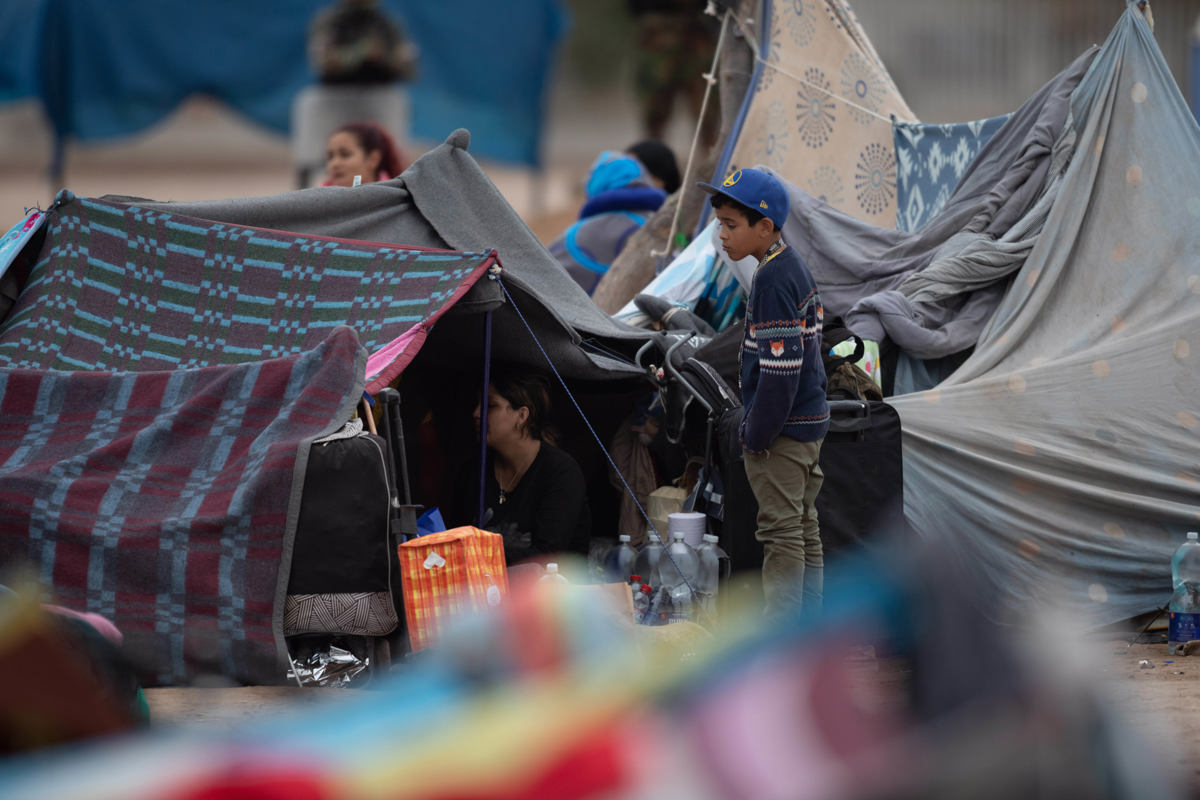 Continúa la travesía de los migrantes en Chile