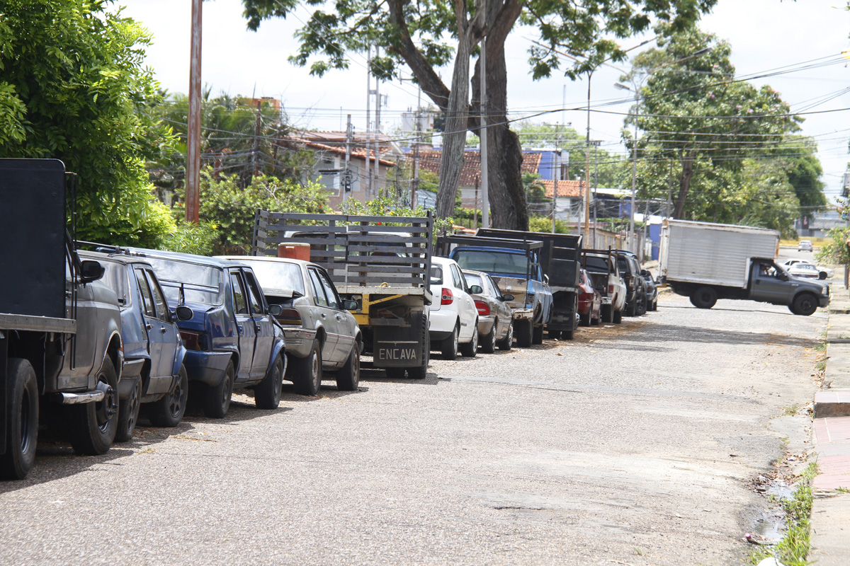 Colas gasolina monagas