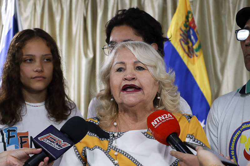 Carmen Teresa Márquez de la Federación Venezolana de Maestros
