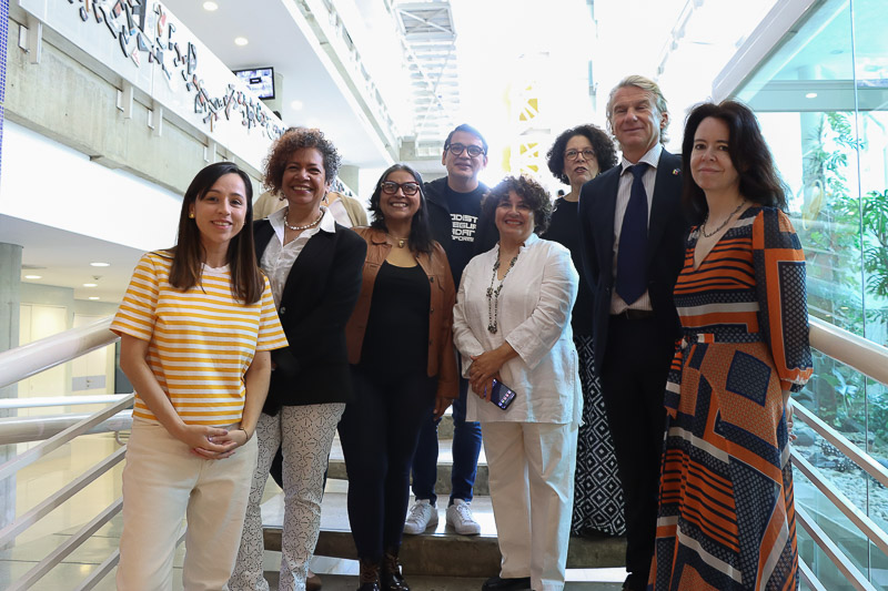 Guayoyo con Cocuyo en alianza con la Unión Europea en la Ucab (Mairet Chourio)