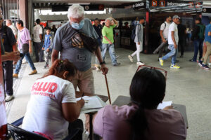 Jornada de vacunación en las estaciones del metro (Mairet Chourio)