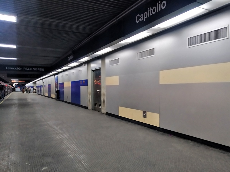 Metro- estación Capitolio- nueva fachada (Mairet Chourio)