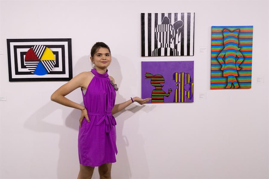 arte cinético lleva a artistas con Down y autismo al sistema de museos de Venezuela