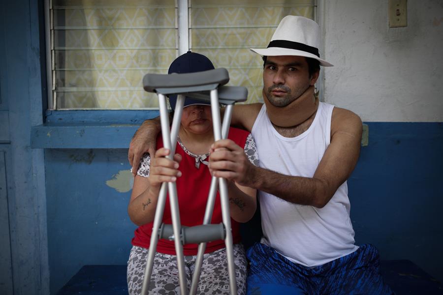 Un migrante venezolano herido grave en Panamá: "El sueño americano es prácticamente una locura"