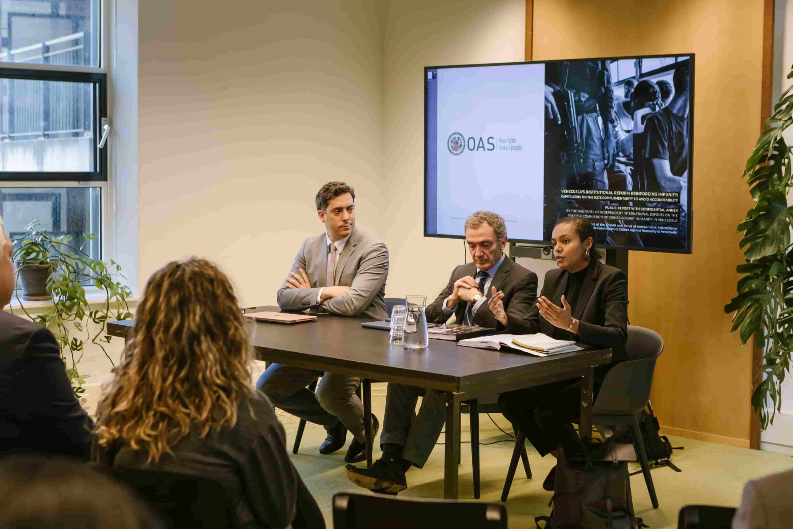Panel de OEA presenta “conclusiones alarmantes” y exige a CPI actuar en Venezuela