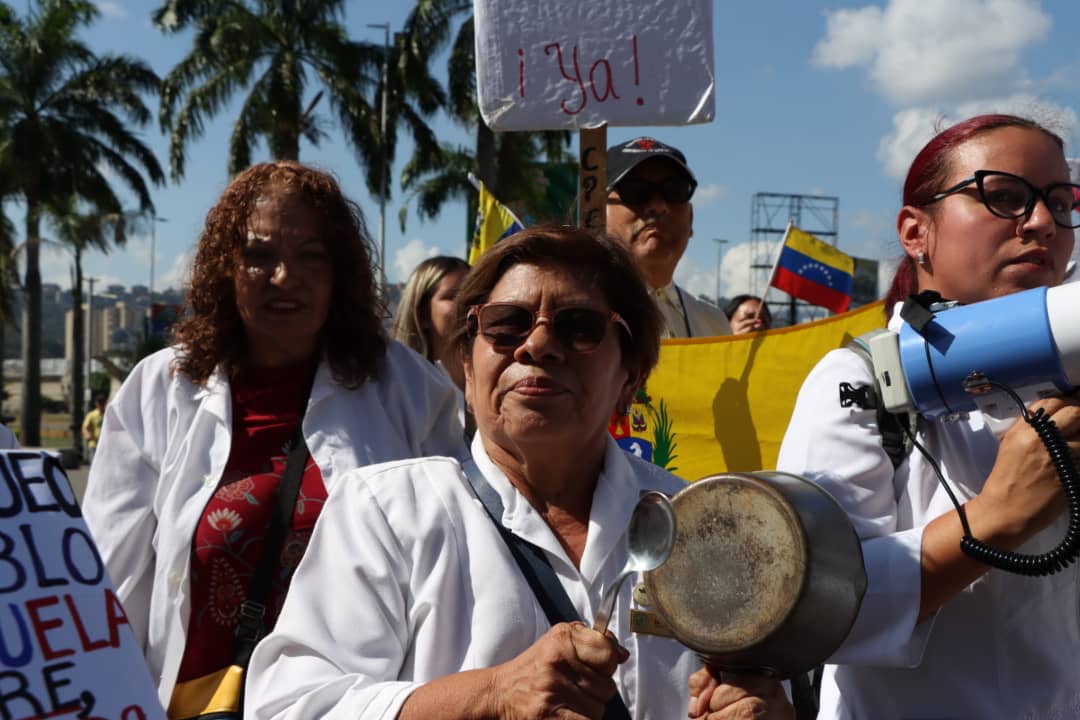 Trabajadores de Venezuela se concentran para exigir salarios dignos (Fotos)