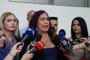 Tamara Adrián candidata a las primarias (Mairet Chourio)