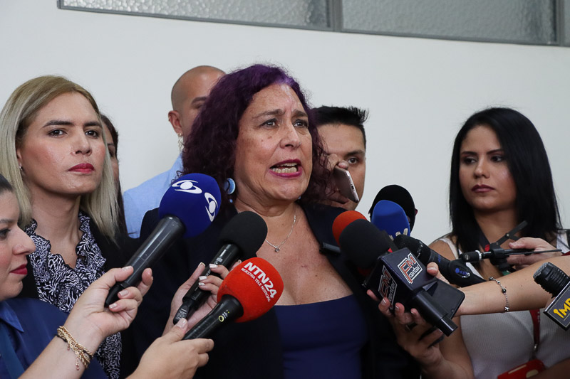 Tamara Adrián candidata a las primarias (Mairet Chourio)
