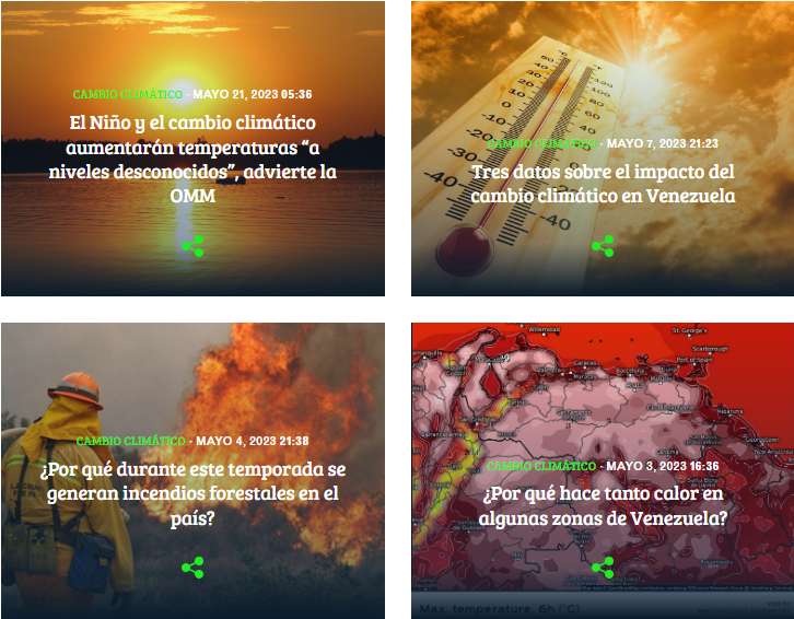Cambio climático