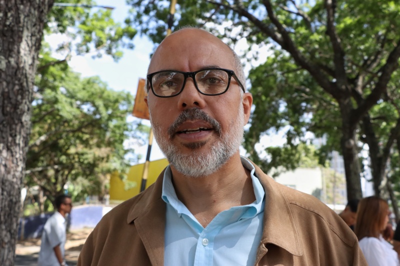 Humberto Rojas candidato-Elecciones en la UCV- 9 de junio (Mairet Chourio)