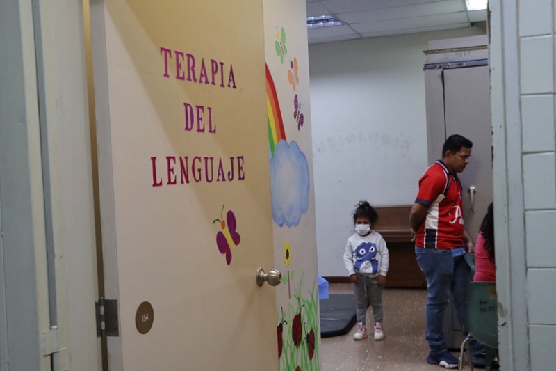 Unidad de servicio para infancias con espectro autista en el hospital Domingo Luciani (Mairet Chourio)