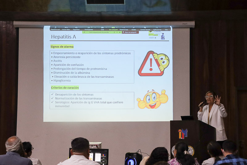 Día mundial de la hepatitis- Congreso (Mairet Chourio)