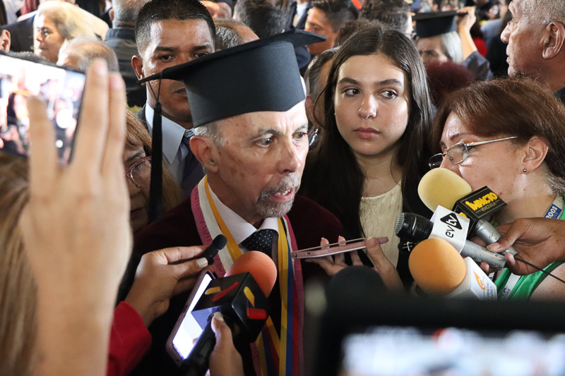 Victor Rajo rector de la UCV (Mairet Chourio)