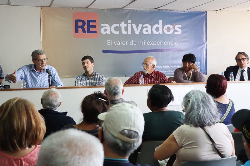 Reactivados- plataforma para los jubilados y pensionados para un trabajo nuevo (Mairet Chourio)