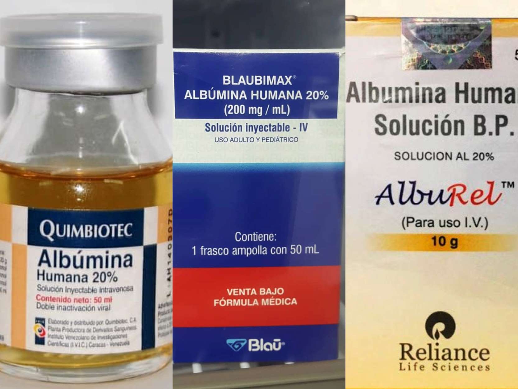 Se busca albúmina humana: aumentan dificultades para conseguir hemoderivados en Venezuela