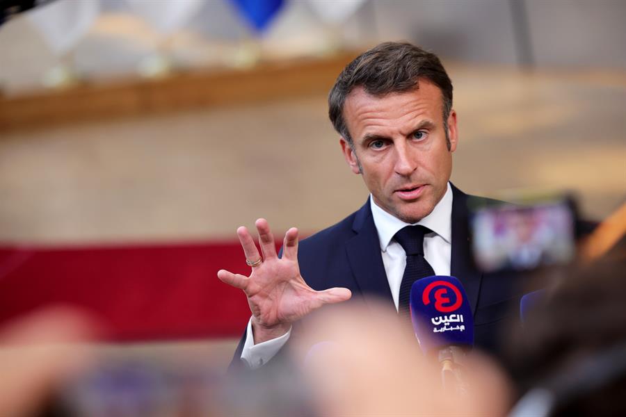 Macron destaca diálogo Gobierno-oposición de Venezuela como tema clave en cumbre UE-Celac