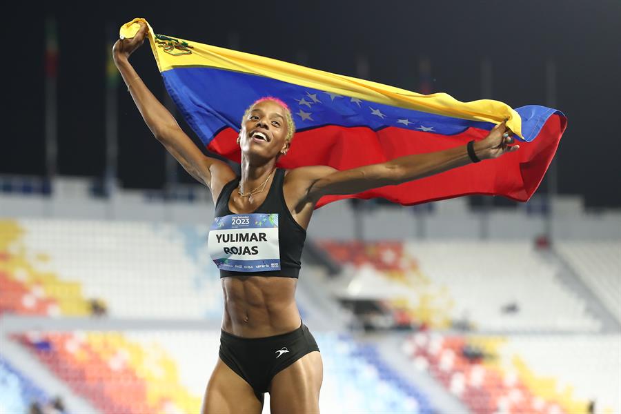 Yulimar Rojas dio un salto a París