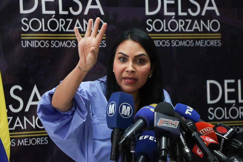 Delsa Solórzano: hay candidatos a primarias que no quieren reunirse para tratar tema de inhabilitaciones