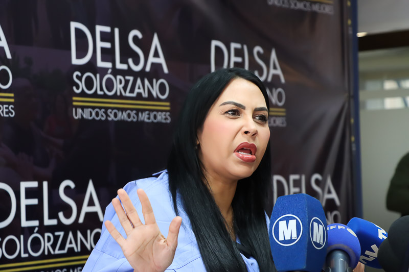 Delsa Solórzano candidata presidencial a las Primarias (Mairet Chourio)