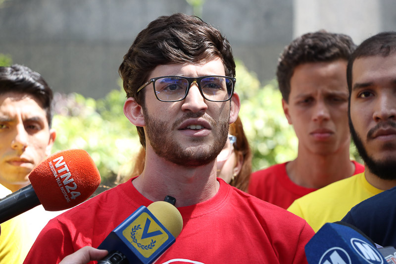 Dirigentes estudiantiles se pronuncian por la intervención de la universidad en Nicaragua (Mairet Chourio)